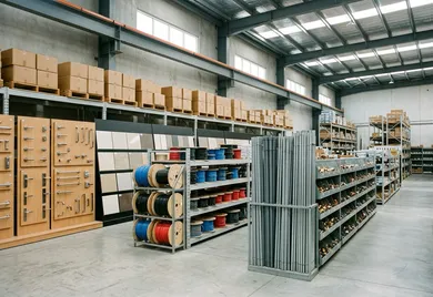 Commercial construction materials and MEP supplies